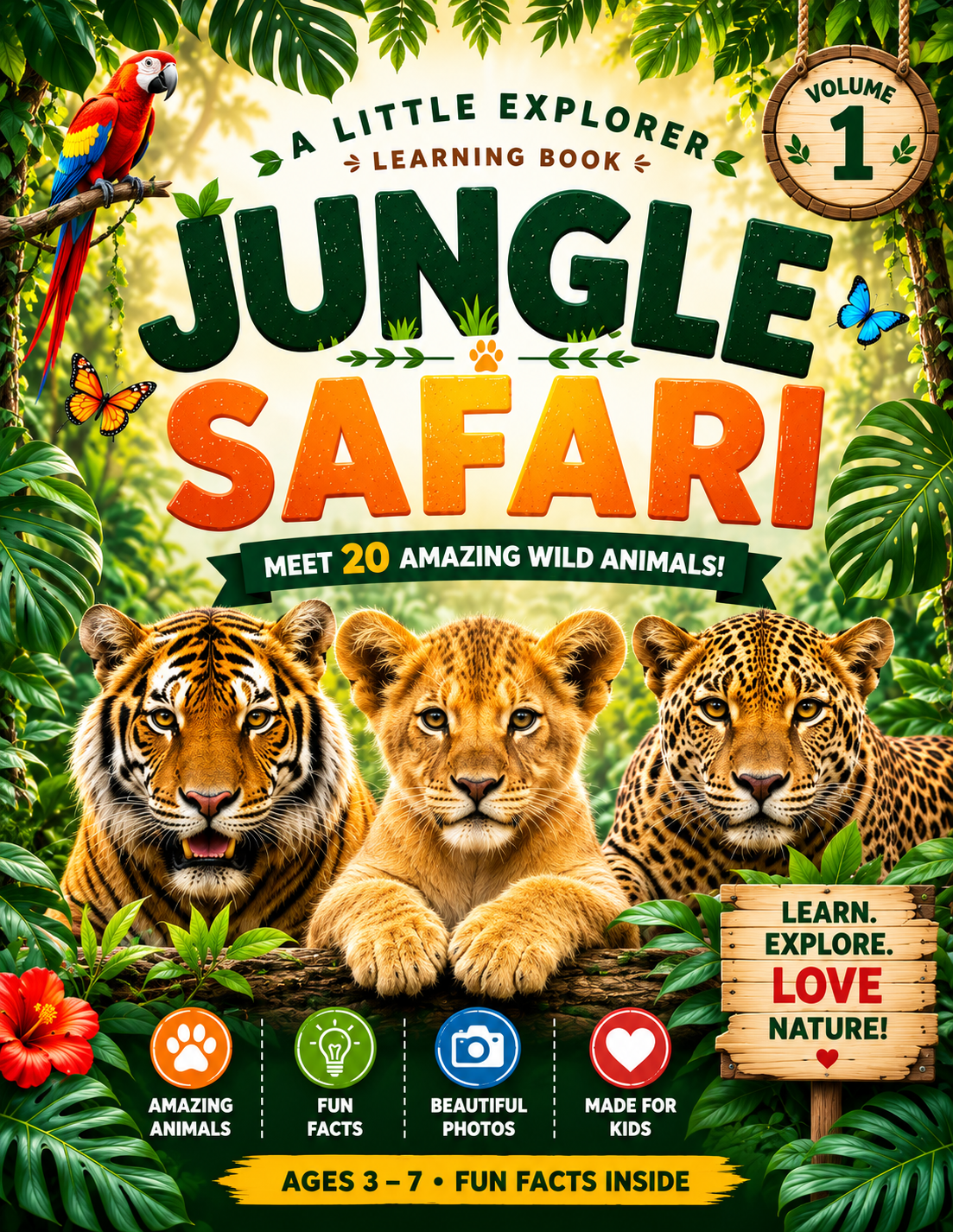 Volume 1 cover — Safari Favourites